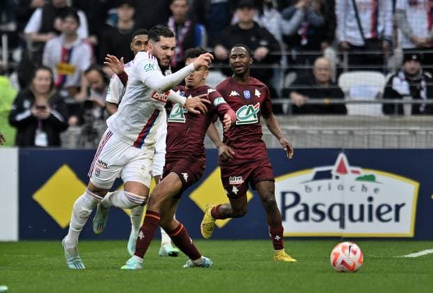 Rayan Cherki (lyon) FOOTBALL: Olympique Lyonnais vs FC Metz - 32e Coupe de France - 07 01 2023 FredericChambert Panoramic 