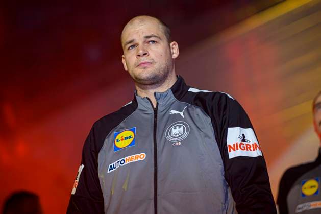 Bremen, 07. Januar 2023: Handball Maenner Laenderspiel, Deutschland vs. Island Paul Drux (Deutschland Fuechse Berlin) Bremen ÖVB Arena Deutschland