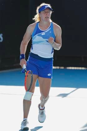 Anna-Lena Friedsam (GER) macht die Faust und jubelt,Jubel,Freude,Emotion , Australian Open 2023, Training in Melbourne, Victoria, Australia. Copyright: xJuergenxHasenkopfx