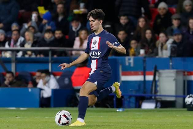 Vitinha (PSG) FOOTBALL : Paris St Germain Vs Angers - Ligue 1 - 11 01 2023 MichaelBaucher Panoramic 