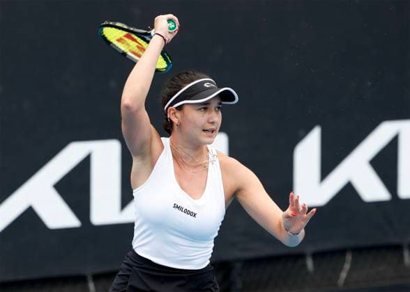 Eva Lys,Australian Open Qualifikation,Melbourne Park - Melbourne,Victoria - Australia. Copyright: xJuergenxHasenkopfx