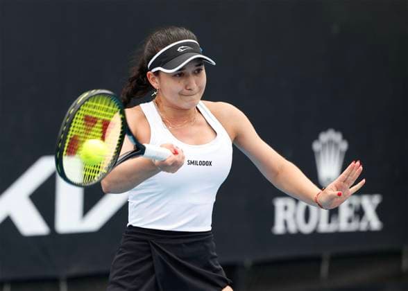 Eva Lys,Australian Open Qualifikation,Melbourne Park - Melbourne,Victoria - Australia. Copyright: xJuergenxHasenkopfx