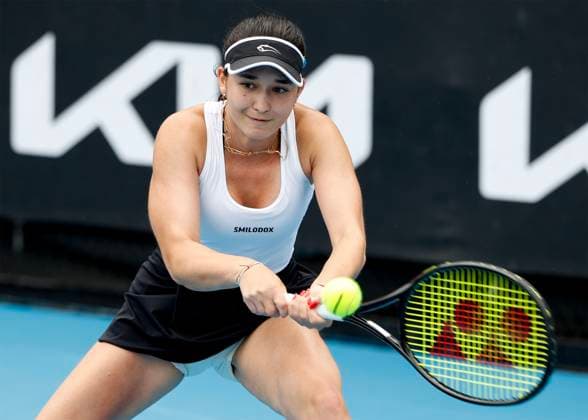 Eva Lys,Australian Open Qualifikation,Melbourne Park - Melbourne,Victoria - Australia. Copyright: xJuergenxHasenkopfx