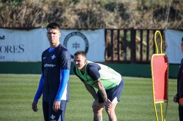 Philip Tietz im Trainingslager in Spanien Trainingsvorbereitung Winterpause 2022 23 Darmstadt 98, am 12.01.23 in , El Saler Photo: Alfio Marino; xamx