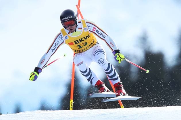 Bilder des Jahres 2023, Sport 01 Januar Sport Themen der Woche KW02 Sport Bilder des Tages ALPINE SKIING - FIS WC Wengen WENGEN,SWITZERLAND,13.JAN.23 - ALPINE SKIING - FIS World Cup, Super G, men. Image shows Andreas Sander (GER).  GEPAxpictures xMathiasxMandl