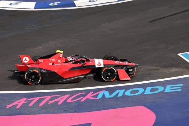 Andre Lotterer (GER) Andretti, Formel E FIA Weltmeisterschaft, Saison 9, Mexiko- City E- Prix, 13.01.2023, MEX