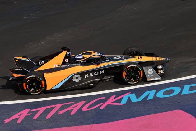 Rene Rast (GER) McLareni, Formel E FIA Weltmeisterschaft, Saison 9, Mexiko- City E- Prix, 13.01.2023, MEX