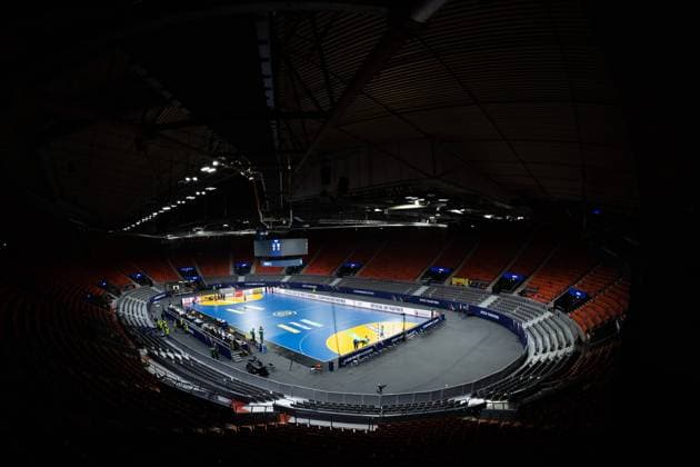 230114 The arena Scandinavium ahead of the 2023 IHF World Men?s Handball Championship between Sweden and Cape Verde on January 14, 2023 in Gothenburg. Photo: Michael Erichsen BILDBYRAN COP 89 MI0402 2023 ihf world men?s handball championship bbeng cape verde handball handboll handbolls-vm handball ihf 2023 world men?s handball championship sverige sweden vm arena Copyright: MICHAELxERICHSEN BB230114MI001