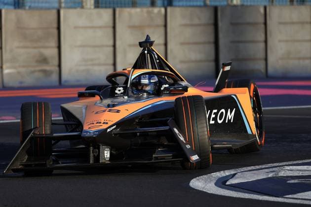 Rene Rast (GER) McLaren Formel E, Formel E FIA Weltmeisterschaft, Saison 9, Mexiko- City E- Prix, 14.01.2023, MEX