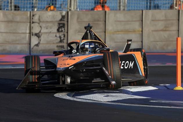 Rene Rast (GER) McLaren Formel E, Formel E FIA Weltmeisterschaft, Saison 9, Mexiko- City E- Prix, 14.01.2023, MEX