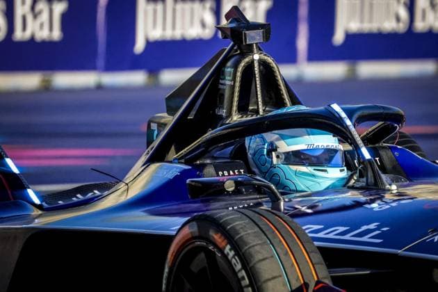 07 GUNTHER Maximilian (ger), Maserati MSG Racing, Spark-Venturi, action during the 2023 Mexico City ePrix, 1st meeting of the 2022-23 ABB FIA Formula E World Championship, WM, Weltmeisterschaft on the Autodromo Hermanos Rodriguez from January 12 to 14, in Mexico City, Mexico - AUTO - 2022 FORMULA E MEXICO CITY ePRIX DPPI Panoramic  0342300104494
