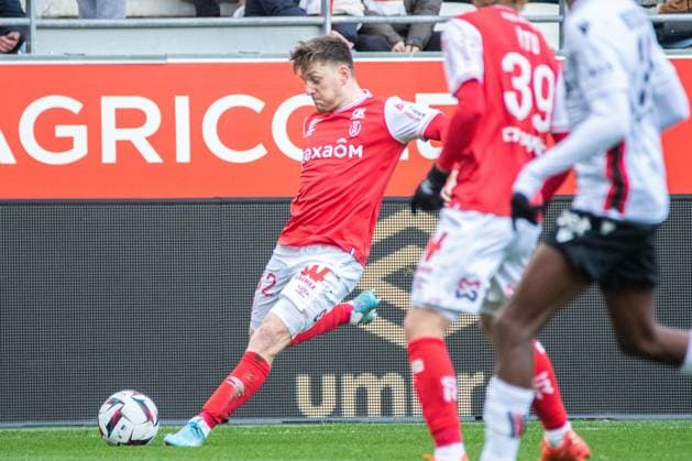 Thomas Foket (Stade de Reims) FOOTBALL : Stade de Reims - OGC Nice - Ligue 1 - JournÃ e 19 - 15 01 2023 BaptisteAutissier Panoramic 