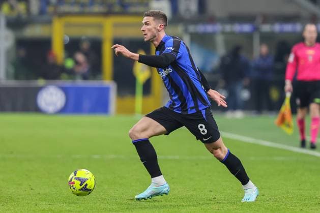 FC Internazionale vs Hellas Verona FC - Serie A 2022 23 - 14 01 2023 Robin Gosens of FC Internazionale in action during Serie A 2022 23 football match between FC Internazionale and Hellas Verona FC at Giuseppe Meazza Stadium, Milan, Italy on January 14, 2023 - Photo FCI Fabrizio Carabelli Copyright: xBEAUTIFULxSPORTS Carabellix