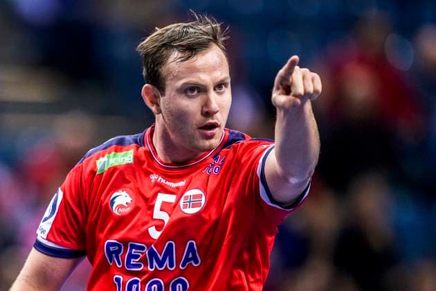 Sport Themen der Woche KW02 Sport Bilder des Tages Handball, WM, Norwegen - Argentinien Handball-VM herrer 2023: Gruppespill Norge - Argentina Krakow, Polen 20230115. Norges Sander Sagosen under VM-kampen i handball mellom Norge og Argentina i Tauron arena. Foto: Stian Lysberg Solum NTB Krakow Polen EDITORIAL USE ONLY. RESTRICTED USE FOR BETTING COMPANIES Ref:_SPOWY6Hv6aLVVI.jpg *** Handball WC men 2023 Group stage Norway Argentina Krakow, Poland 20230115 Norways Sander Sagosen during the WC handball match between Norway and Argentina in Tauron arena Photo Stian Lysberg Solum NTB Krakow Poland EDITORIAL USE ONLY RESTRICTED USE FOR BETTING COMPANIES  Copyright: xStianxLysbergxSolumx xNTBx
