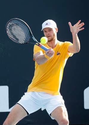 Yannick Hanfmann (GER), Australian Open 2023, Melbourne Park, Melbourne, Victoria, Australia. Copyright: xJuergenxHasenkopfx
