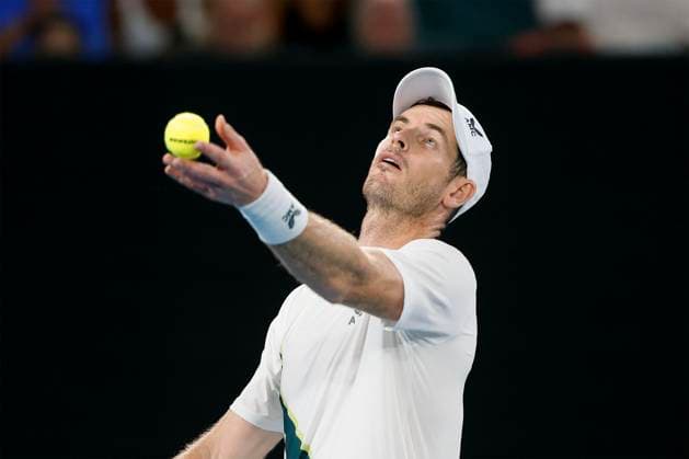 Andy Murray, Australian Open 2023, Melbourne Park, Melbourne, Victoria, Australia. Copyright: xJuergenxHasenkopfx