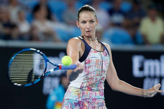 Karolina Pliskova, Australian Open 2023, Melbourne Park, Melbourne, Victoria, Australia. Copyright: xJuergenxHasenkopfx