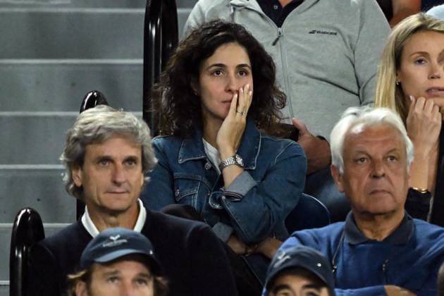 Sport Bilder des Tages TENNIS AUSTRALIAN OPEN, Xisca Perello, girlfriend of Spain s Rafael Nadal looks on during his match against Mackenzie McDonald of the USA during the 2023 Australian Open tennis tournament at Melbourne Park in Melbourne, Wednesday, January 18, 2023. ( NO ARCHIVING, EDITORIAL USE ONLY, NO USE IN BOOKS WITHOUT CONSENT MELBOURNE VICTORIA AUSTRALIA  Copyright: xLUKASxCOCHx 20230118001753777877