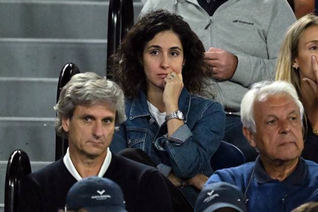 TENNIS AUSTRALIAN OPEN, Xisca Perello, girlfriend of Spain s Rafael Nadal looks on during his match against Mackenzie McDonald of the USA during the 2023 Australian Open tennis tournament at Melbourne Park in Melbourne, Wednesday, January 18, 2023. ( NO ARCHIVING, EDITORIAL USE ONLY, NO USE IN BOOKS WITHOUT CONSENT MELBOURNE VICTORIA AUSTRALIA  Copyright: xLUKASxCOCHx 20230118001753778045