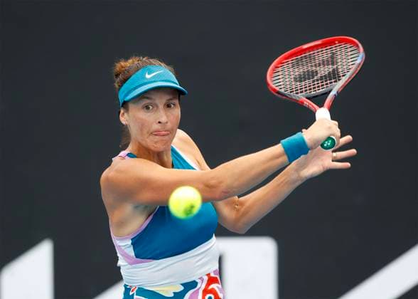 Tatjana Maria, Australian Open 2023, Melbourne Park, Melbourne, Victoria, Australia. Copyright: xJuergenxHasenkopfx