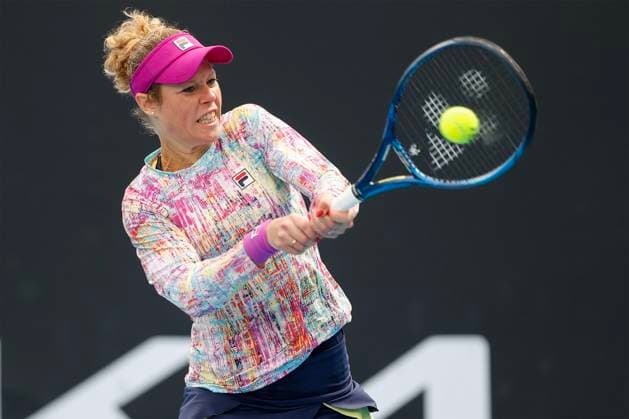 Laura Siegemund (GER), Australian Open 2023, Melbourne Park, Melbourne, Victoria, Australia. Copyright: xJuergenxHasenkopfx