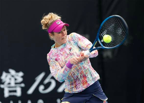 Laura Siegemund (GER), Australian Open 2023, Melbourne Park, Melbourne, Victoria, Australia. Copyright: xJuergenxHasenkopfx