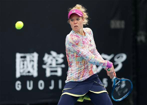 Laura Siegemund (GER),Australian Open 2023, Melbourne Park, Melbourne, Victoria, Australia. Copyright: xJuergenxHasenkopfx