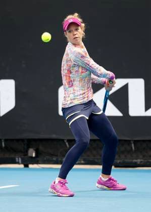 Tatjana Maria, Australian Open 2023, Melbourne Park, Melbourne, Victoria, Australia. Copyright: xJuergenxHasenkopfx