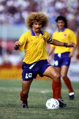 CARLOS VALDERRAMA COPPA COPA AMERICA 1993 COLOMBIA