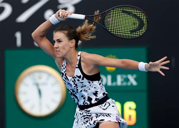 Nuria Parrizas Diaz (ESP), Australian Open 2023, Melbourne Park, Melbourne, Victoria, Australia. Copyright: xJuergenxHasenkopfx