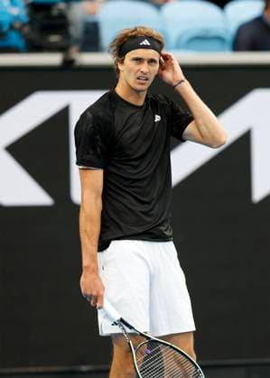 Alexander Zverev (GER) Australian Open 2023, Melbourne Park, Melbourne, Victoria, Australia. Copyright: xJuergenxHasenkopfx