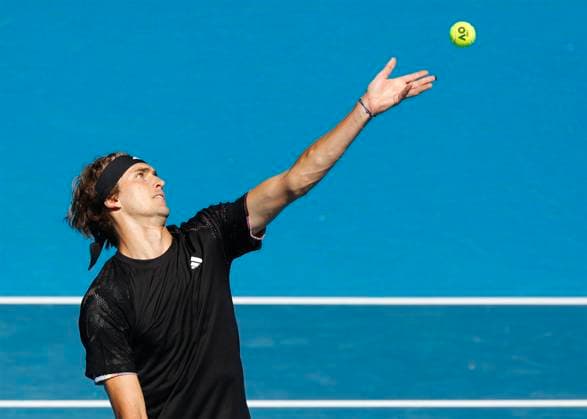 Alexander Zverev (GER), Australian Open 2023, Melbourne Park, Melbourne, Victoria, Australia. Copyright: xJuergenxHasenkopfx