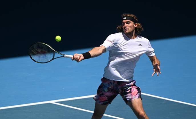 2023 Australian Open Stefanos Tsitsipas (GRE)