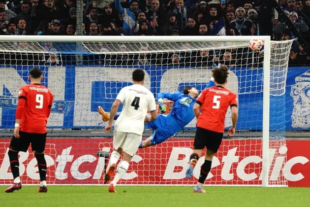Dogan Alemdar (Rennes) FOOTBALL : Olympique de Marseille vs Stade Rennais - 16eme de finale de coupe de France - Marseille - 20 01 2023 NorbertScanella Panoramic 