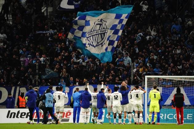 Fußball, Coupe de France, Olympique Marseille - Stade Rennes Joie - Equipe de Marseille FOOTBALL : Olympique de Marseille vs Stade Rennais - 16eme de finale de coupe de France - Marseille - 20 01 2023 NorbertScanella Panoramic 