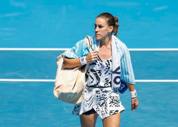 Nuria Parrizas Diaz (ESP), Australian Open 2023, Melbourne Park, Melbourne, Victoria, Australia. Copyright: xJuergenxHasenkopfx