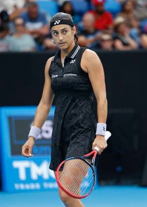 Caroline Garcia (FRA), Australian Open 2023, Melbourne Park, Melbourne, Victoria, Australia. Copyright: xJuergenxHasenkopfx