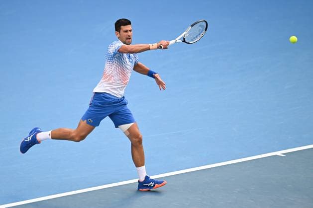 Mandatory Credit: Photo by James Gourley Shutterstock (13728737fy) Australian Open, Day Six, Tennis, Melbourne Park, Melbourne, Australia - 21 Jan 2023 Australian Open, Day Six, Tennis, Melbourne Park, Melbourne, Australia - 21 Jan 2023 Copyright: xJamesxGourley Shutterstockx 13728737fy