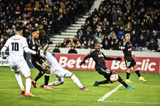 Zakaria Aboukhlal (tfc) FOOTBALL : Toulouse vs Ajaccio - 16eme de Finale Coupe de France - Toulouse - 21 01 2023 ThierryBreton Panoramic 