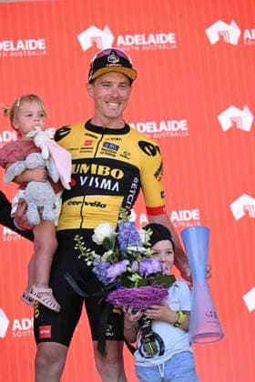 22-01-2023 Tour Down Under; Tappa 05 Unley - Mont Lofty; 2023, Jumbo - Visma; Dennis, Rohan; Figli Dennis Rohan; Mont Lofty; 