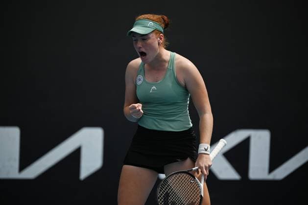 2023 Australian Open Junior Girls Single Event Ella Seidel (GER)
