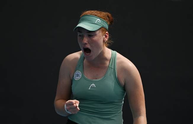 2023 Australian Open Junior Girls Single Event Ella Seidel (GER)