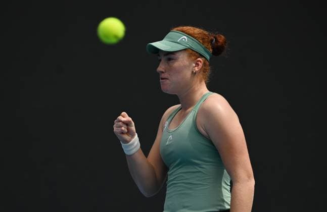 2023 Australian Open Junior Girls Single Event Ella Seidel (GER)