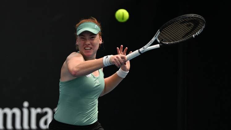 2023 Australian Open Junior Girls Single Event Ella Seidel (GER)