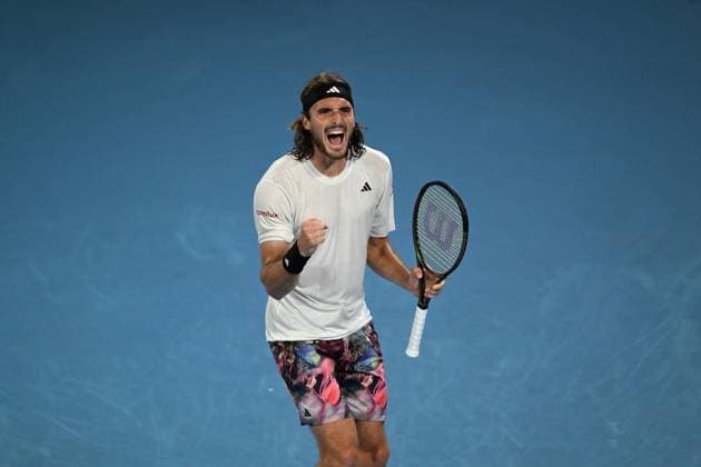 2023 Australian Open Stefanos Tsitsipas (GRE)