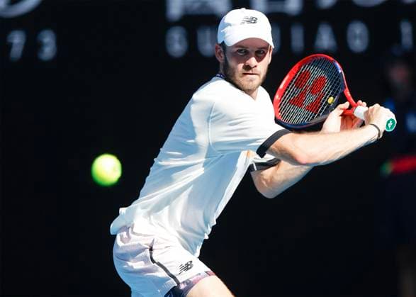 Tommy Paul, Australian Open 2023, Melbourne Park, Melbourne, Victoria, Australia. Copyright: xJuergenxHasenkopfx