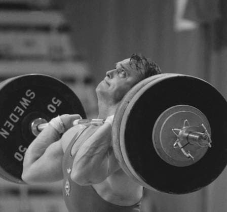 June 10-18, 1978. Havirov, Czechoslovak Socialist Republic. Bulgarian weighlifter Gyorgy Rehus-Uzor particpates in the men s under 90 kg event at the 57th European Weightlifting Championships. The exact date of the photograph is unknown. Igor Utkin TASS  22566043