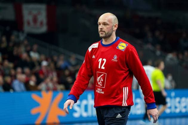 Gdansk, 25.01.2023 PILKA RECZNA MISTRZOSTWA SWIATA 2023 Francja - Niemcy IHF 2023 WORLD MEN S CHAMPIONSHIP FRANCE VS GERMANY NZ GERARD Vincent FOT. GRZESIEK JEDRZEJEWSKI 058sport.pl NEWSPIX.PL --- Newspix.pl POLAND OUT!  20230125_0029_GRZJ2665_JED