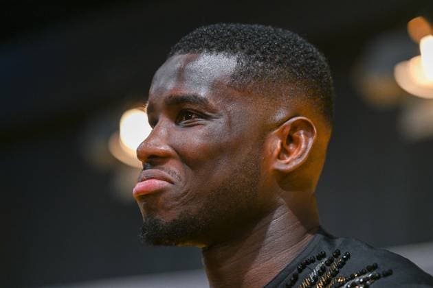 GOUDEN SCHOEN Paul Onuachu pictured during the 69 th men edition of the Goldens Shoe Award ceremony and the 7 th Women s edition. The Golden Shoe , Gouden Schoen , Soulier dOr is an award for the best soccer player of the Belgian Jupiler Pro League championship during the year 2022. The female award is for the best Belgian female player of 2022. On Wednesday 25 January 2023 in Antwerp , BELGIUM . PHOTO SPORTPIX David Catry Antwerp Antwerp Expo Antwerp BELGIUM  Copyright: xSportpix.bex xDavidxCatryxDavidxCatryx