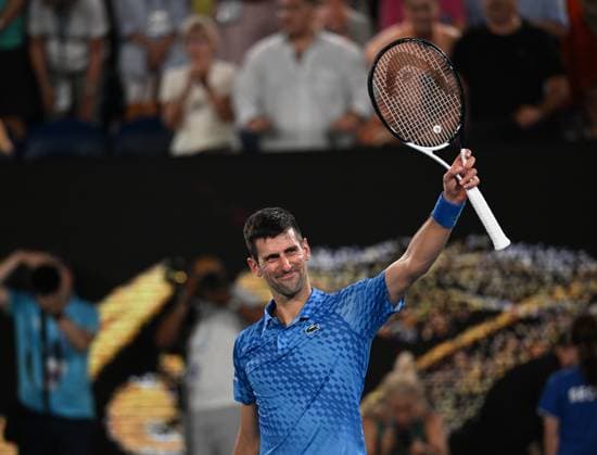 2023 Australian Open Novak Djokovic (SRB)
